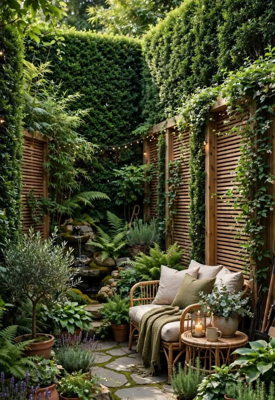 Create a Privacy Garden