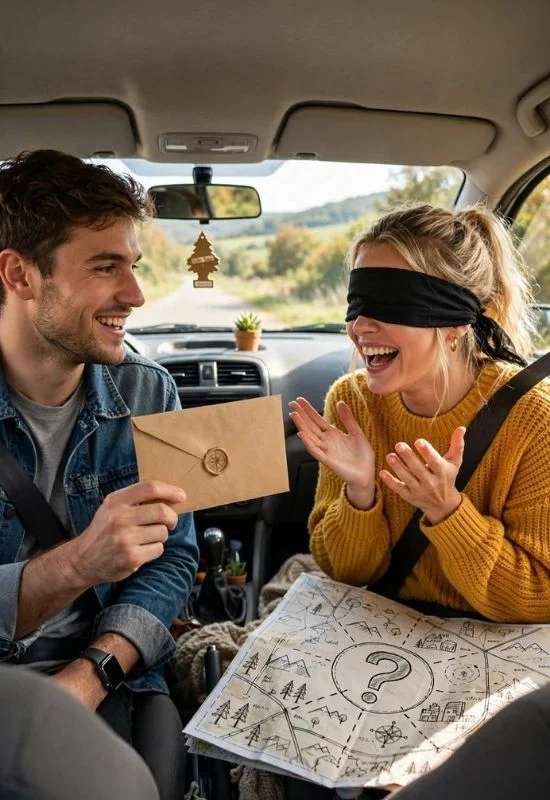 Create a Surprise Destination Road Trip