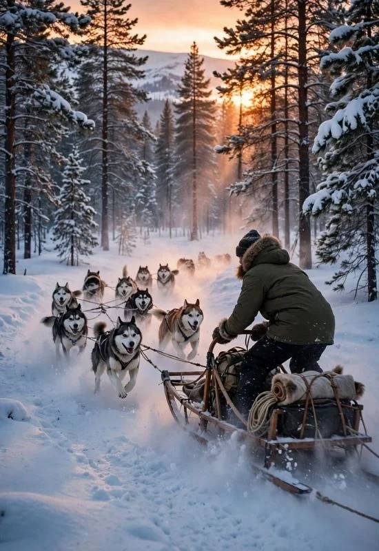 Experience a Dog Sledding Adventure