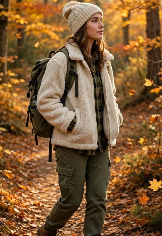 Fall Hike Aesthetic Outfit