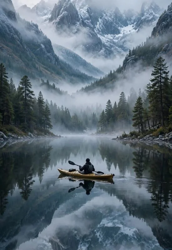Go Kayaking in Wild Landscapes