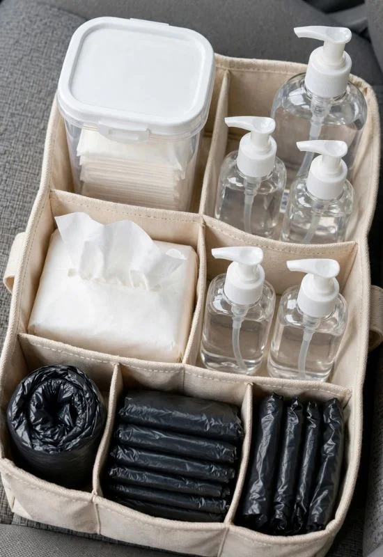 Hand Sanitizer and Cleaning Supplies