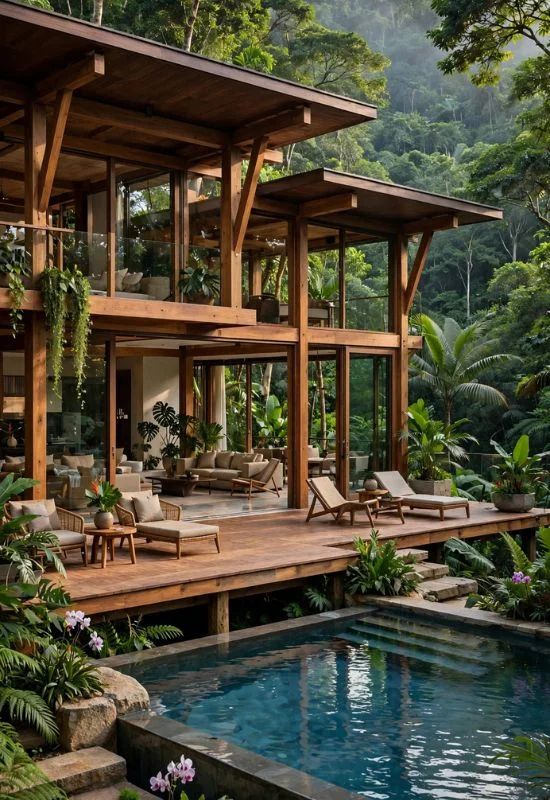 Key Features of a Modern Jungle House