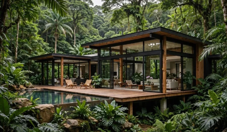 Modern Jungle House