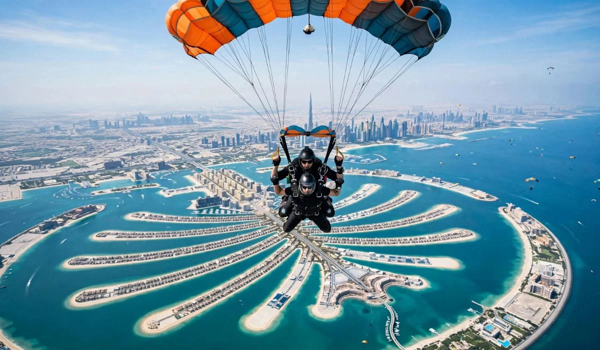 Skydiving Cost In Dubai