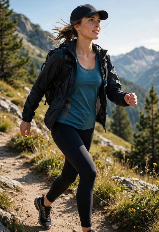 Sporty Hiking Outfit