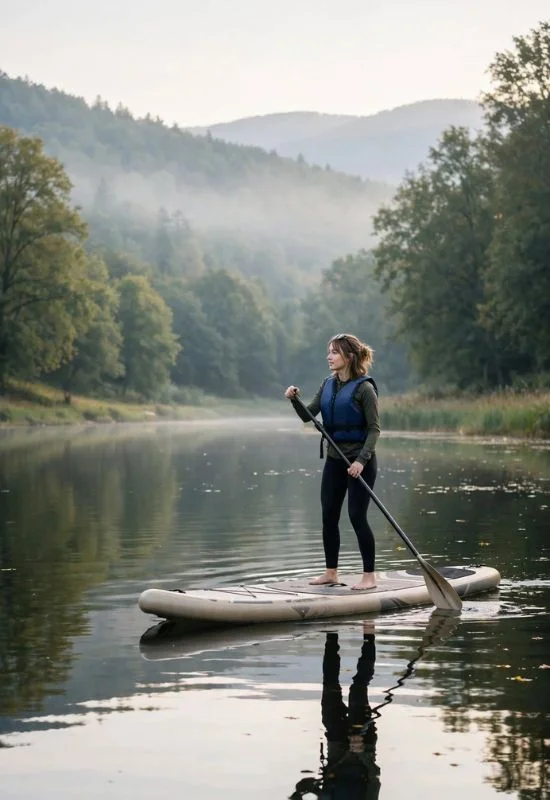 Start on Calm, Flat Water