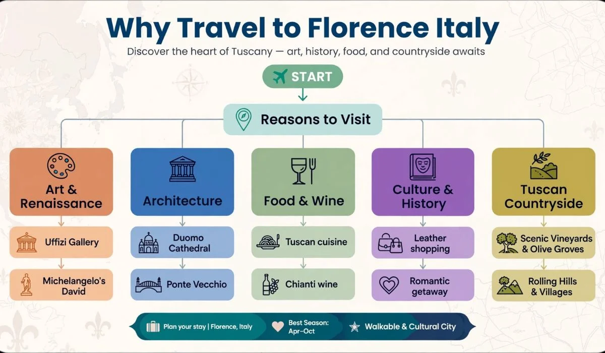 Why Travel to Florence Italy